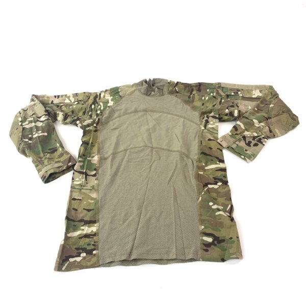 Military Issued MultiCam Combat Shirt With 1/4 Zip - New (Without Tags) - View #5