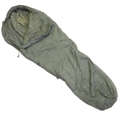 Military Modular Patrol Sleep System, Sleeping Bag for ACU - Overall and Open