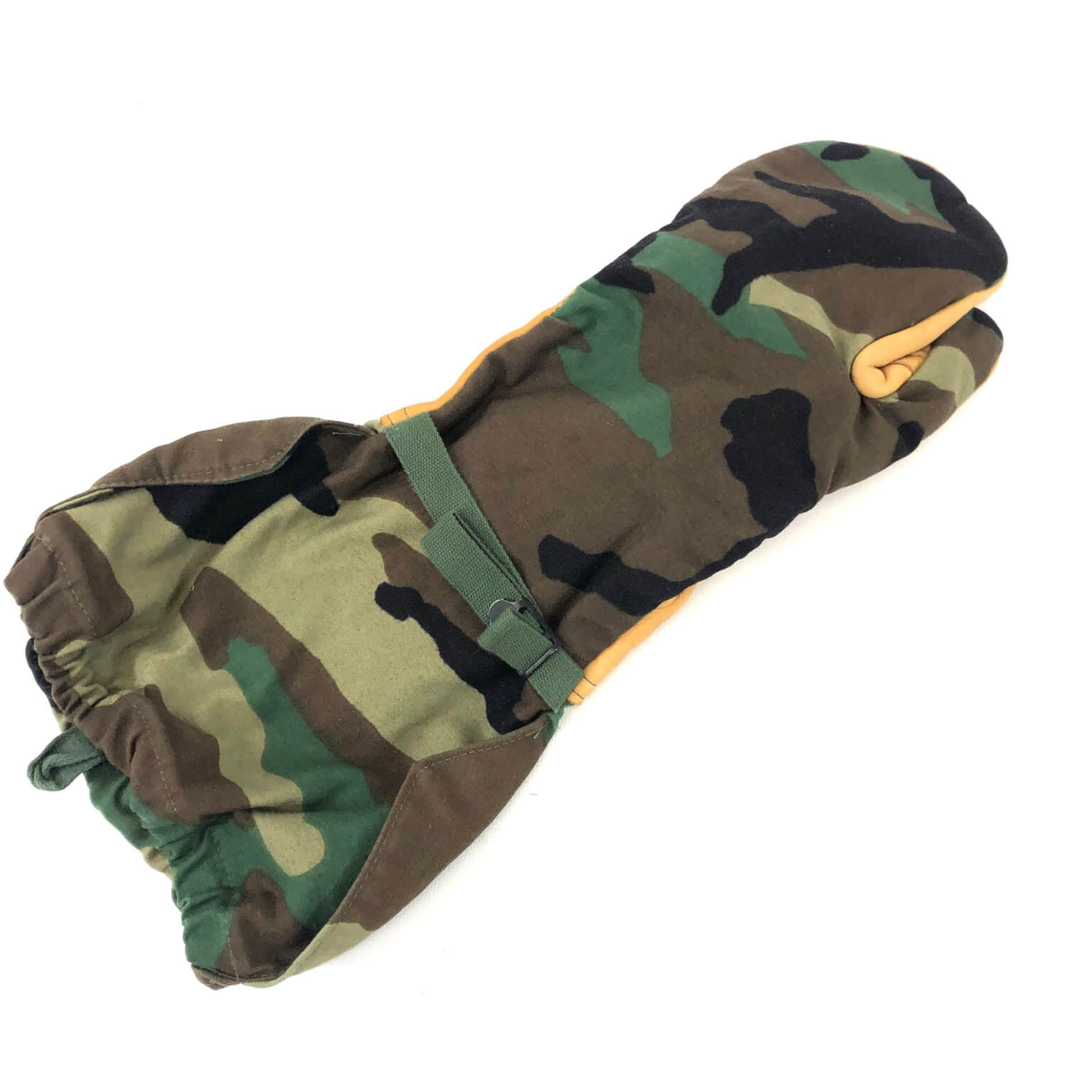 USGI Cold Weather Mitten Shells, Woodland Camo [Genuine Issue]