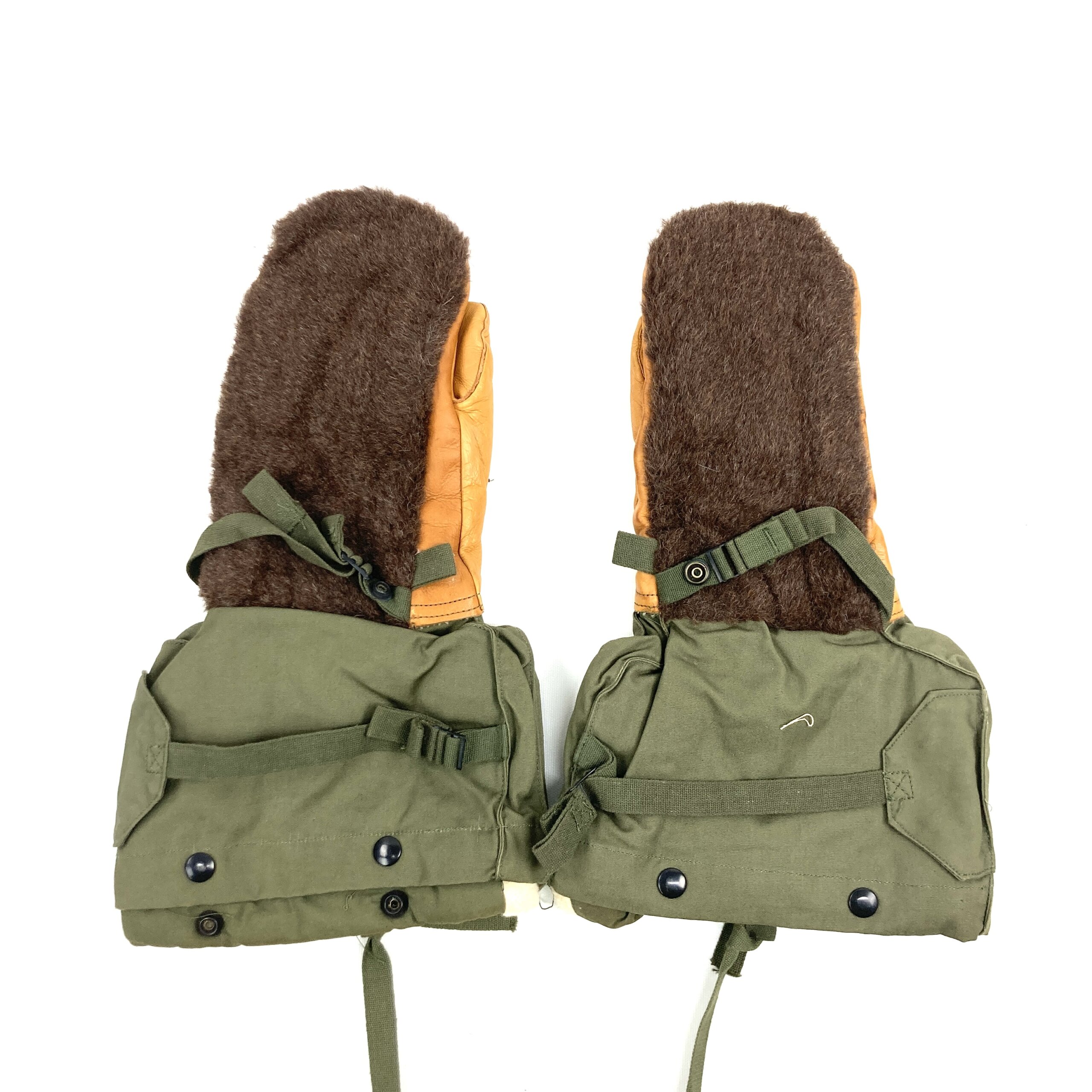 USGI Extreme Cold Weather Mittens, OD Green [Genuine Issue]