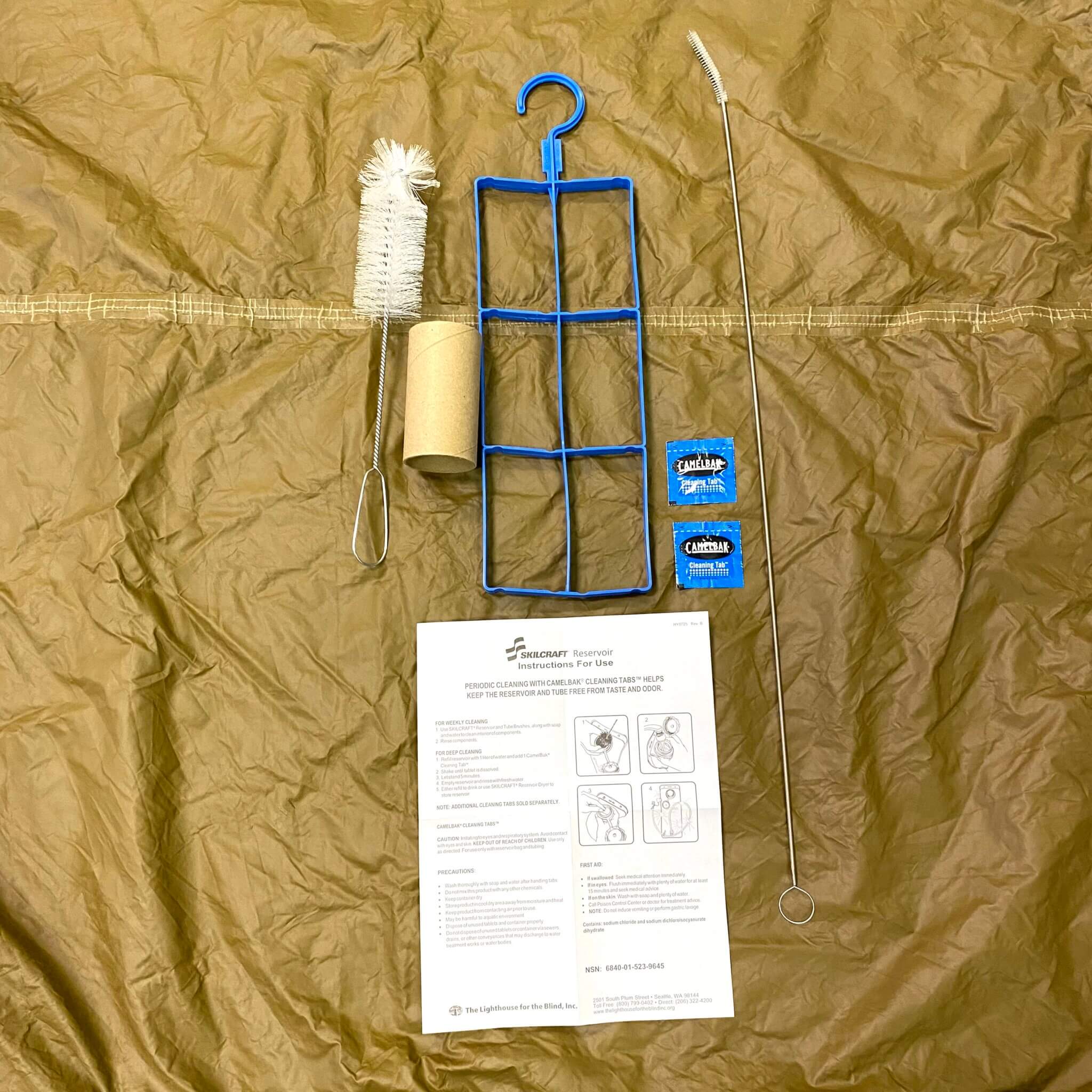 Camelbak Cleaning Kit with 2 Tablets Army Surplus Online