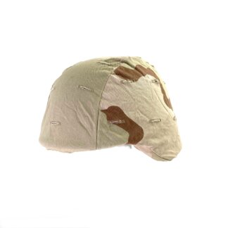 USGI PASGT Helmet Cover, 3 Color Desert Camo