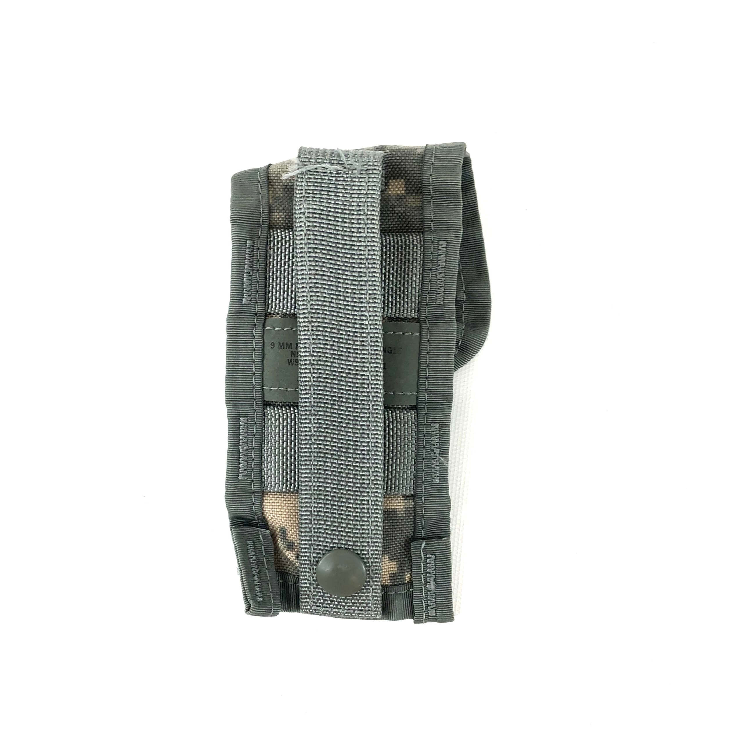 LOT OF 2 NEW US ARMY ACU MOLLE 9MM Single Mag Pouch Tool  92FS M9 M12 F 