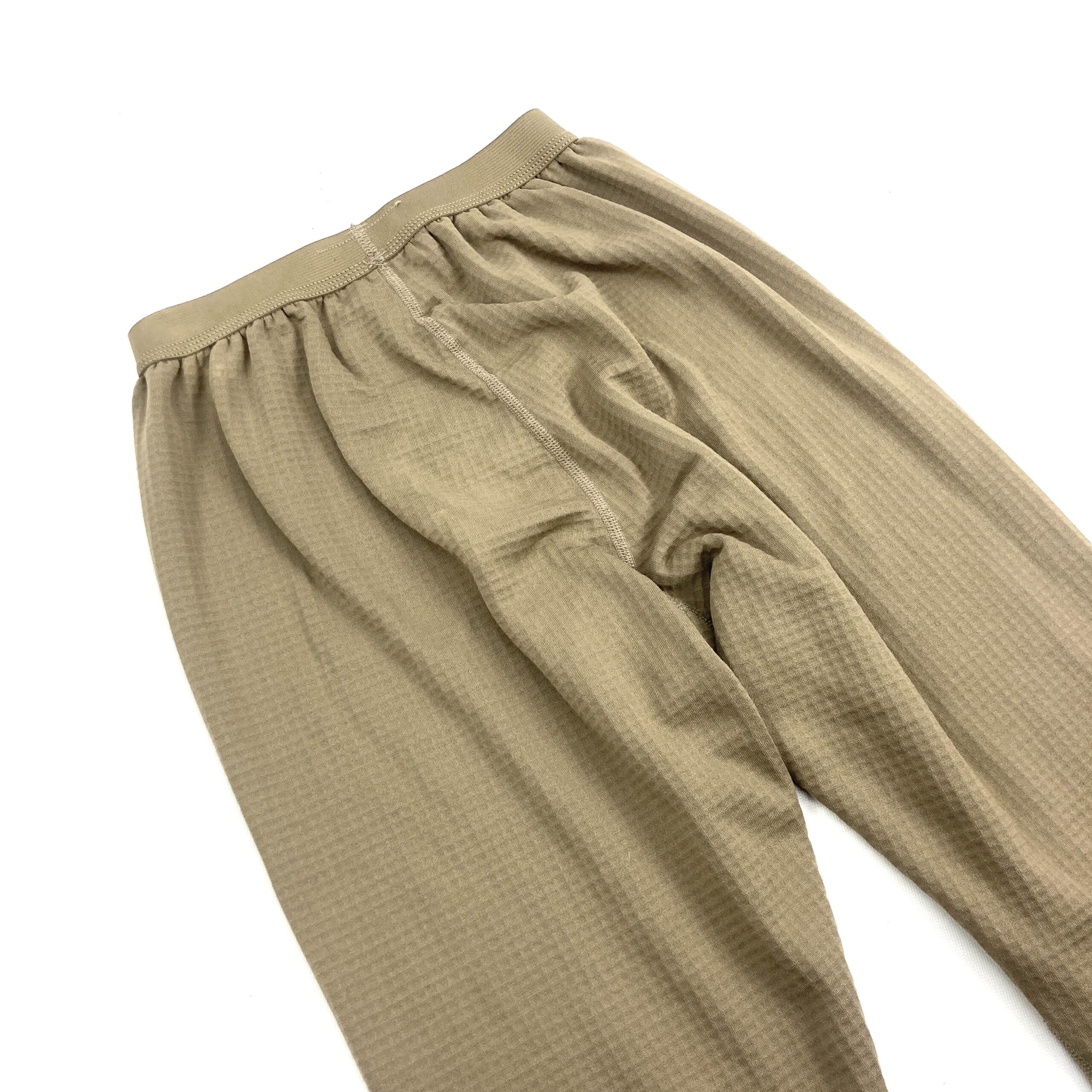 US Army Level 2 Grid Fleece Thermal Pants, Coyote - Image 4