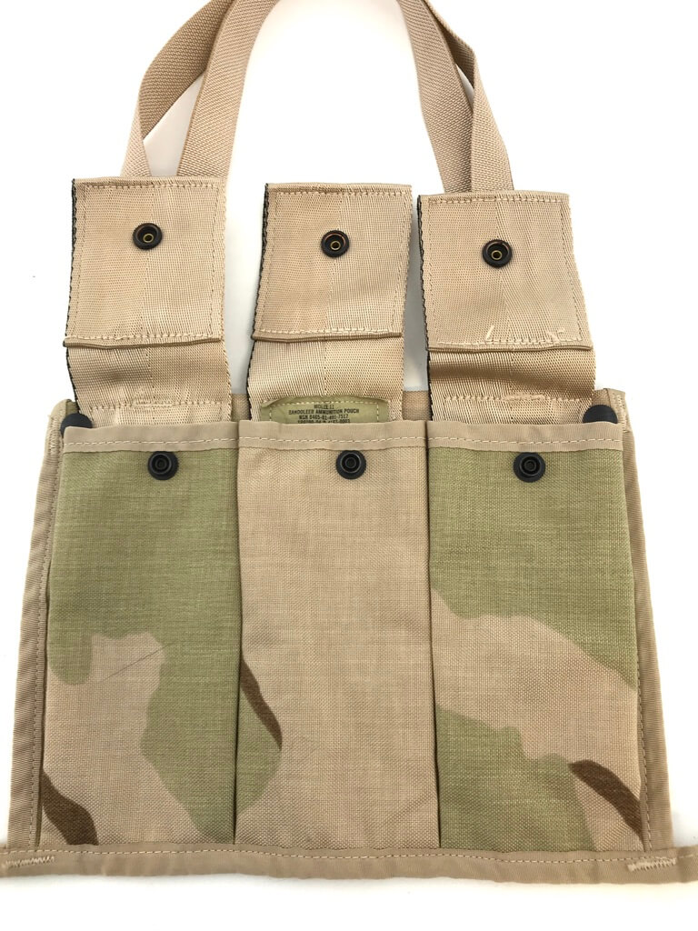 5 NEW US Military 6 Magazine ACU Bandoleer Pouch MOLLE Mag Ammo Pouch 