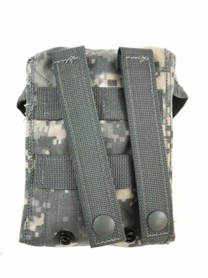 100 Round Saw Gunner Pouch, ACU - Back View