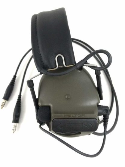 3M Peltor ComTac III ACH Dual Comm Headset w/ 2 PTT 88081