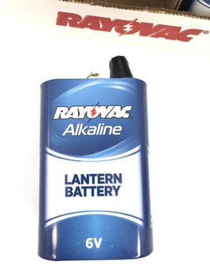 6 Pack Heavy Duty Rayovac 6V Alkaline Battery, 6 Volt Lantern Batteries