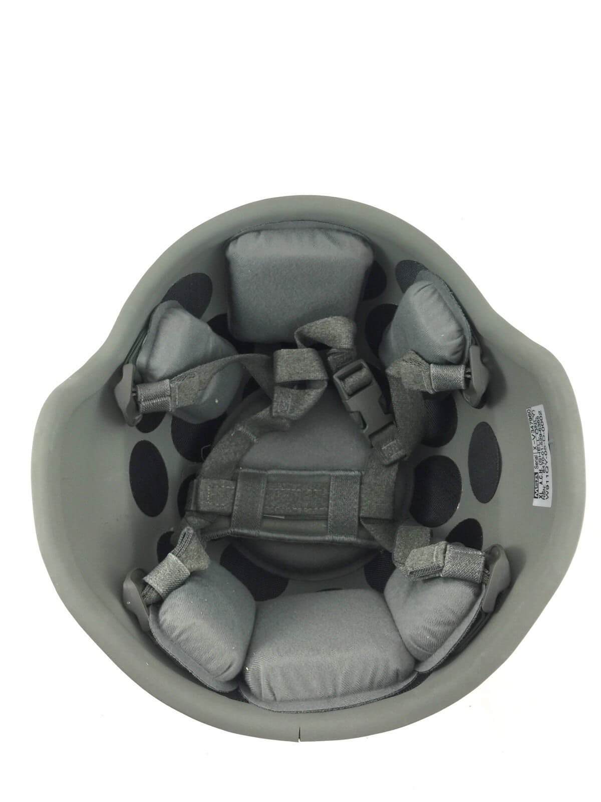 7 Piece Pad Set Suspension System for ACH & MICH Helmets, 3/4"