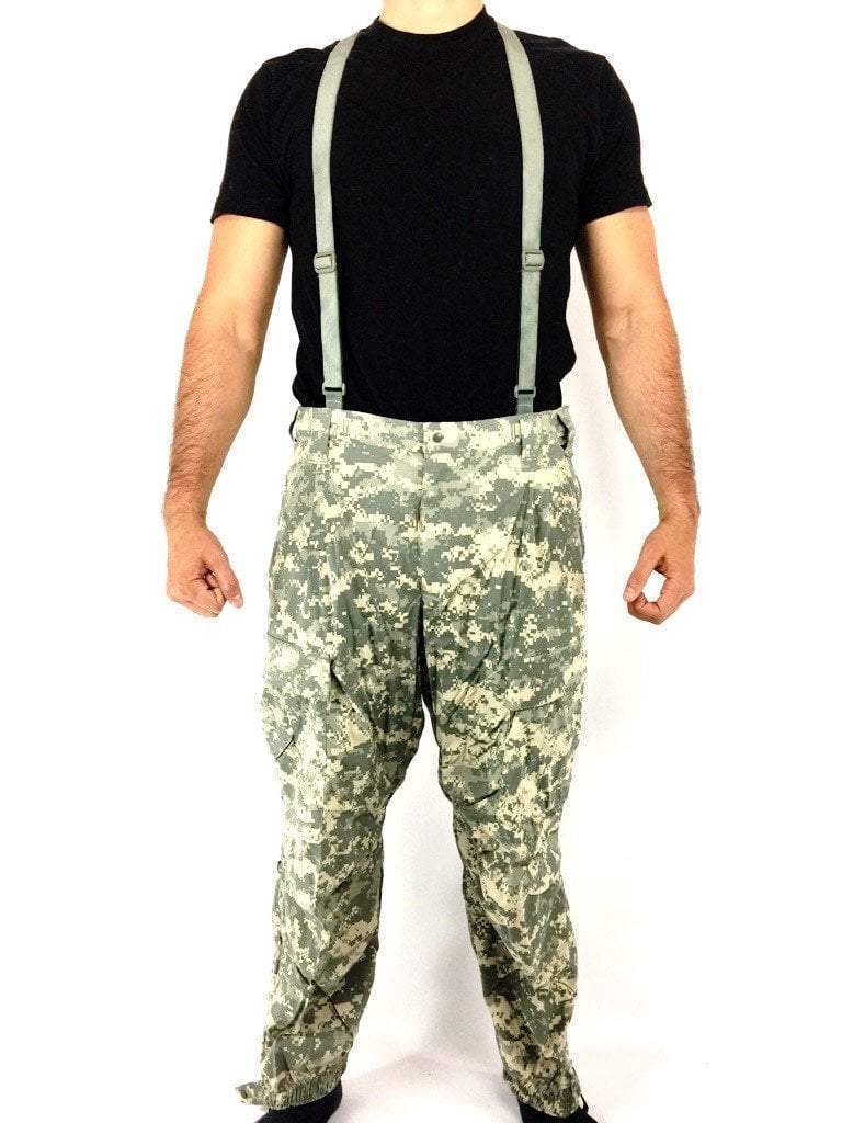 US ARMY ACU  L5  WIND PANTS SOFT SHELL TROUSER ECW COLD WEATHER LARGE REG 