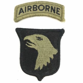 Army 101st Airborne & Eagle Patch, Hook and Loop