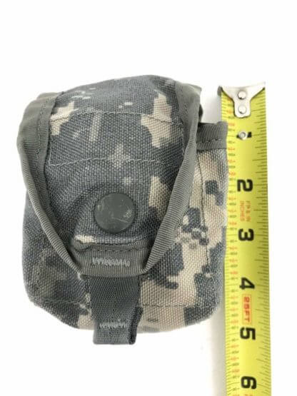 Army ACU Single Hand Grenade Pouch - Height View