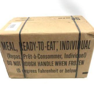 Army Case of 12 Meals Ready to Eat, Army Surplus MREs