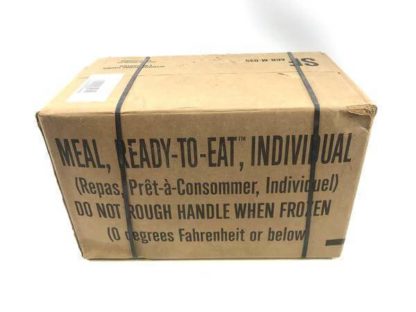 Army Case of 12 Meals Ready to Eat, Army Surplus MREs