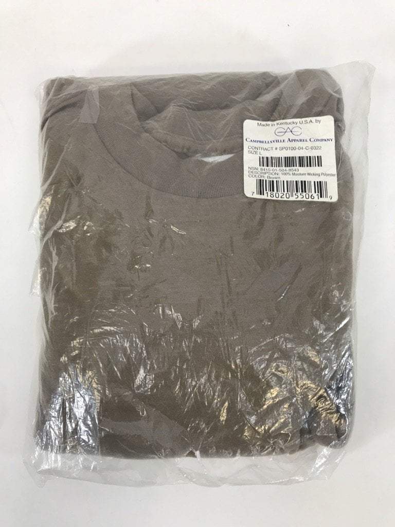Army Coyote T-Shirt, 3 Pack Crew Neck Comfort Combed Cotton Shirts by CAC