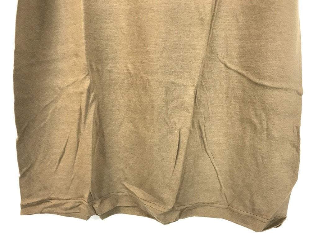 Army Coyote T-Shirt, 3 Pack Crew Neck Comfort Combed Cotton Shirts by CAC