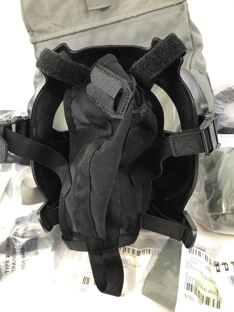 Army M50 Gas Mask with Case and Accessories, Size Large Army Surplus