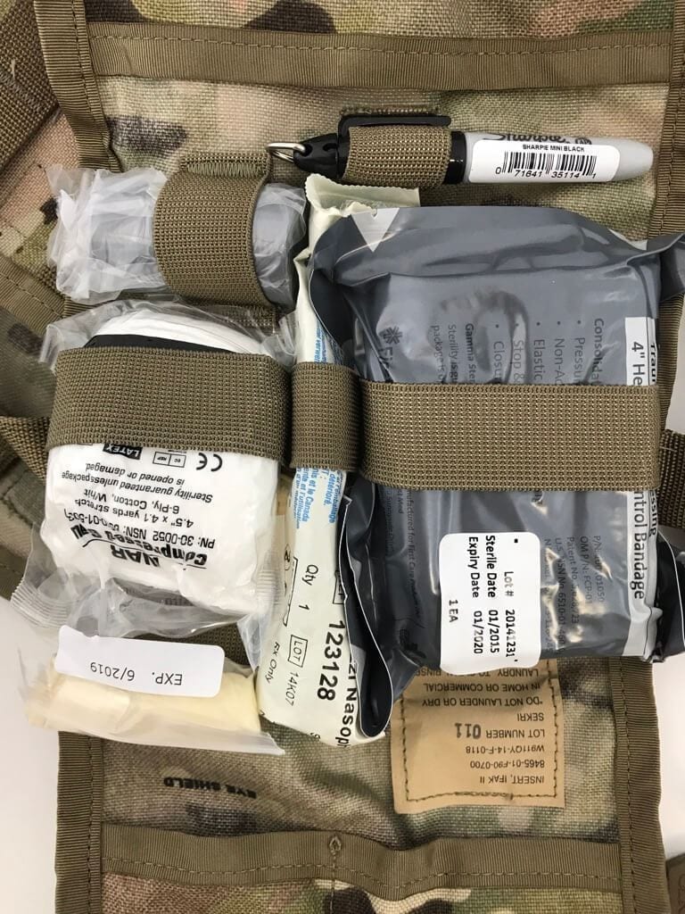 Army IFAK 2 For Sale, Complete Multicam Improved First Aid Kit