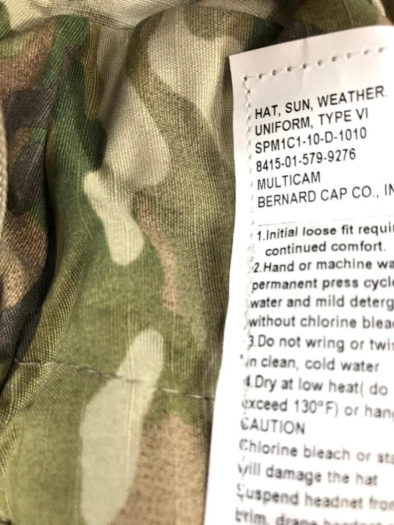 Army OCP Boonie Hat for Sale, AR 670 