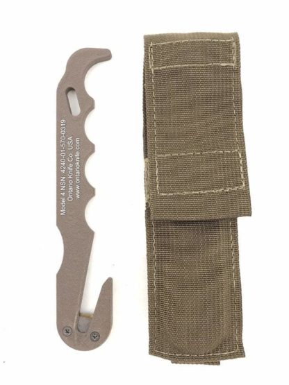 Army Strap Cutter w/ Sheath, Ontario Knife Company