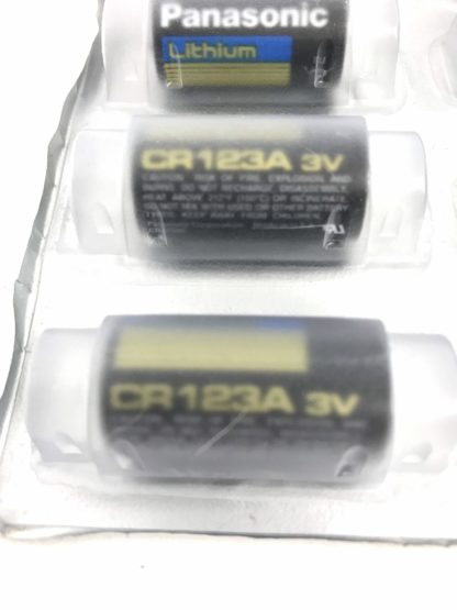 Army Surplus 12 Pack Panasonic CR123A Lithium 3V Batteries