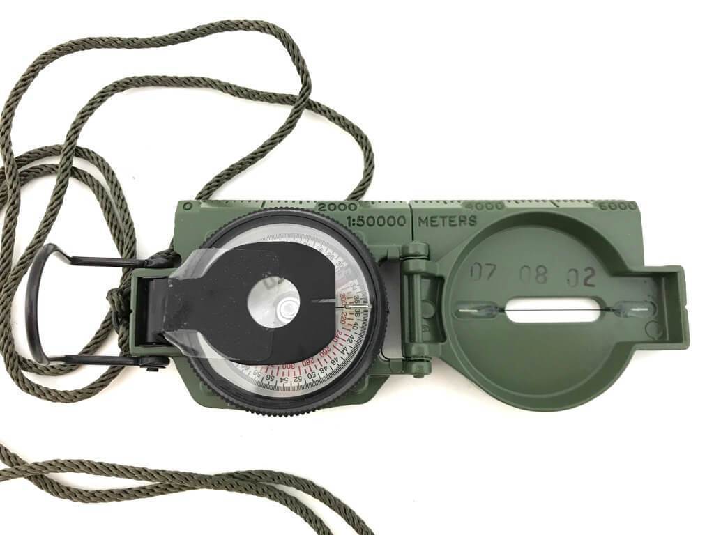 NEW GENUINE US MILITARY LENSATIC TRITIUM COMPASS MODEL 3H by CAMMENGA MAY 2019 