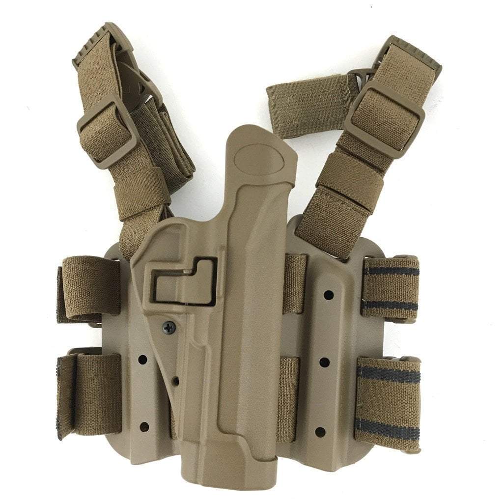 CQC Serpa Right Hand Pistol Holster w/MOLLE & Mag Pouch for Beretta 92 96 M9 M92