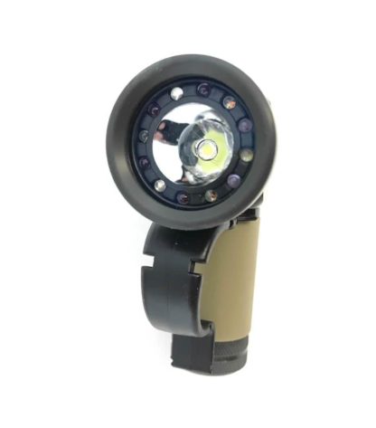 First Light Tomahawk NV LED Flashlight, Tactical Green/Red IR Infrared