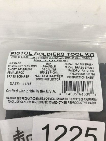 Gerber 640-38 Pistol Gun Cleaning Kit