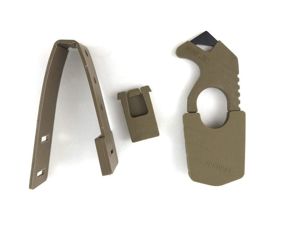 Gerber Strap Cutter, Army Issue Safety Hook and Belt Cutter