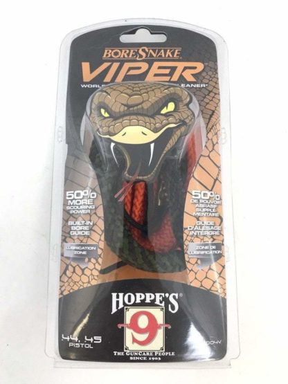 Hoppes Boresnake Viper Pistol Cleaner for .44/.45 Handguns