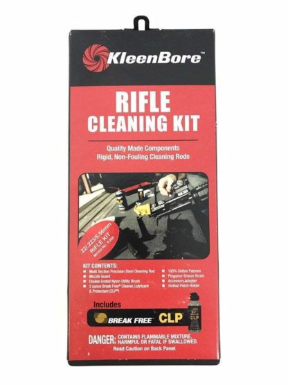 KleenBore Classic Series .22/.223/5.56mm Rifle Cleaning Kit, K205