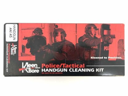 KleenBore Police & Tactical .44/.45 Handgun Cleaning Kit, PS52