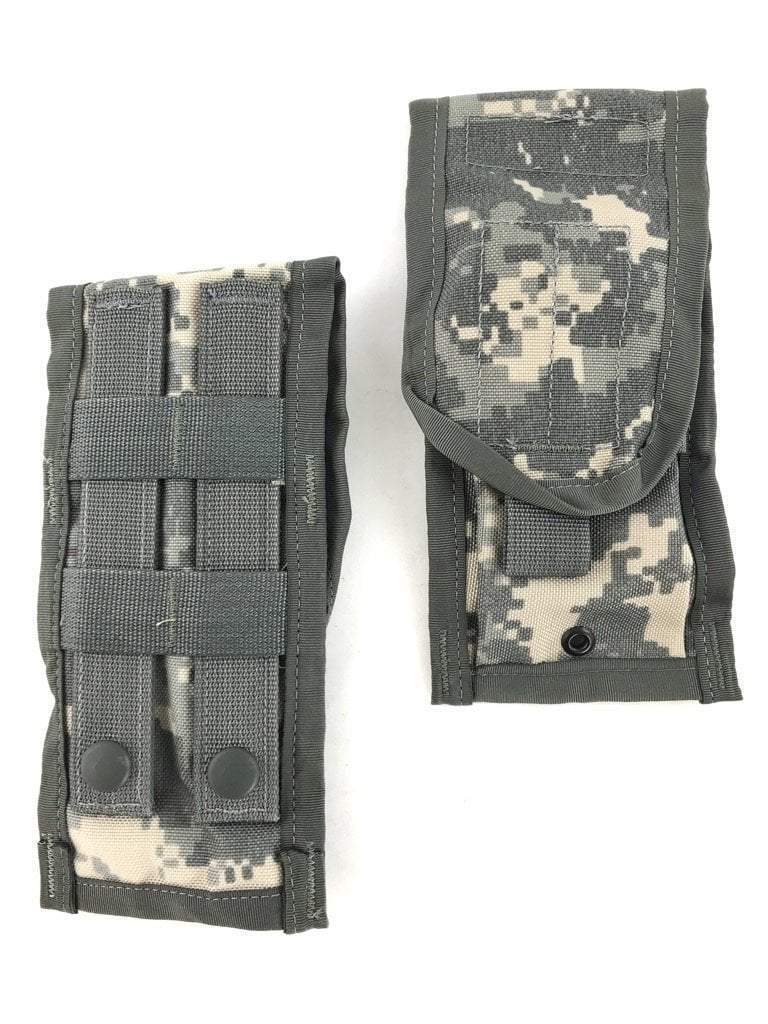DAMAGED 10 PACK Triple Mag Pouch Military ACU MOLLE II Digital Camo 3 Magazine 