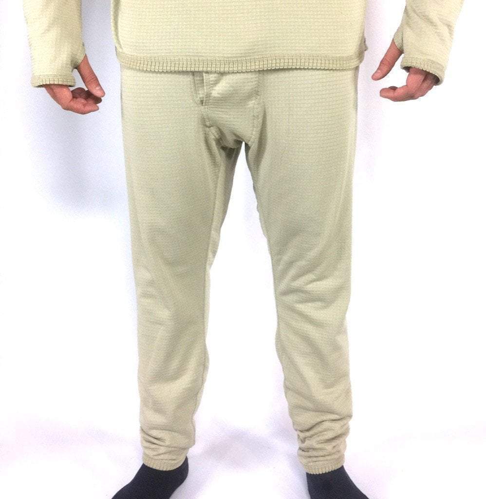 Military Thermal Pants, ECWCS Level 2 Mid Weight Drawers Gen III Waffle Pants