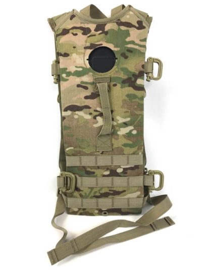 Multicam Hydration Backpack Water Carrier, Army 100oz Pack, No Bladder
