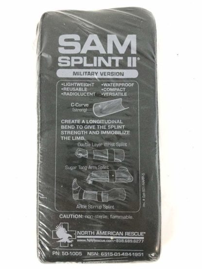 North American Rescue SAM Splint II, Army Surplus