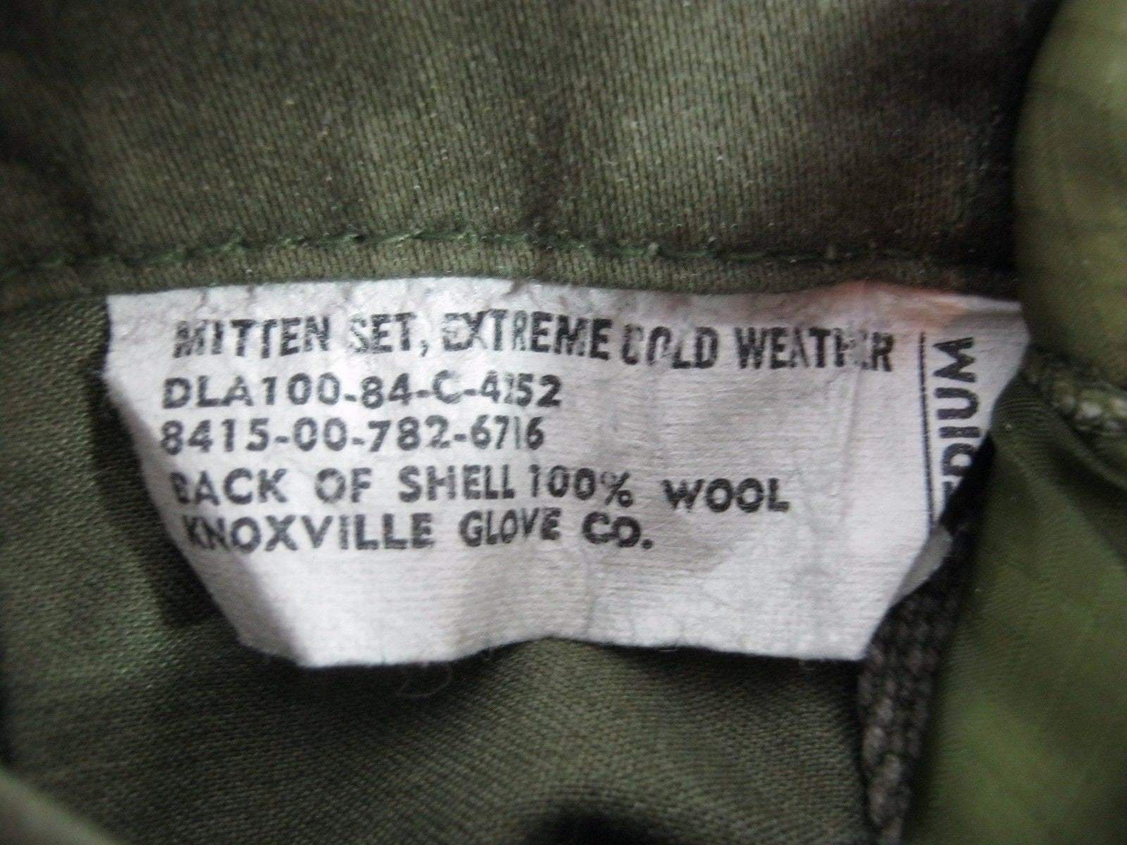 USGI Extreme Cold Weather Mittens, OD Green [Genuine Issue]