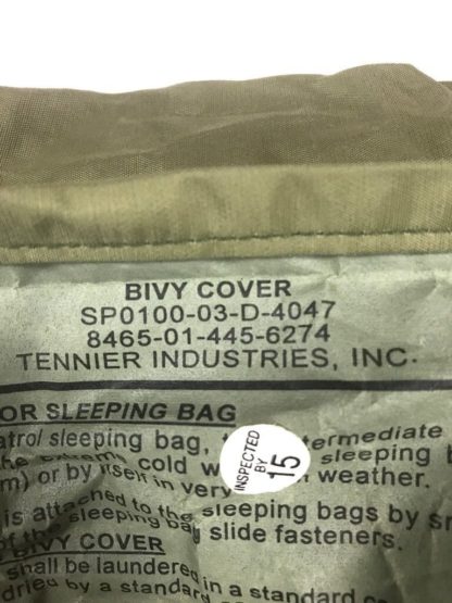 Pre-owned Bivy Sleeping Bag Cover, Woodland Camo