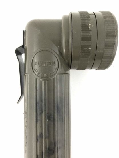 Pre-owned Fulton MX-991/U Army Flashlight, L light, Olive Drab Green