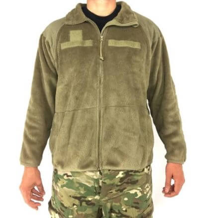 Pre-Owned GEN III Level 3 Cold Weather Fleece, Polartec Army Multicam Tan 499 Jacket Coat