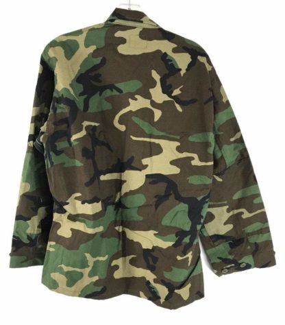 Woodland Camo Coat, US Army Military Combat BDU Uniform Shirt