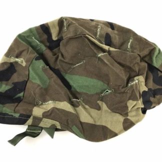 Woodland Camo Helmet Cover, BDU Parachutist PASGT Camo Cover