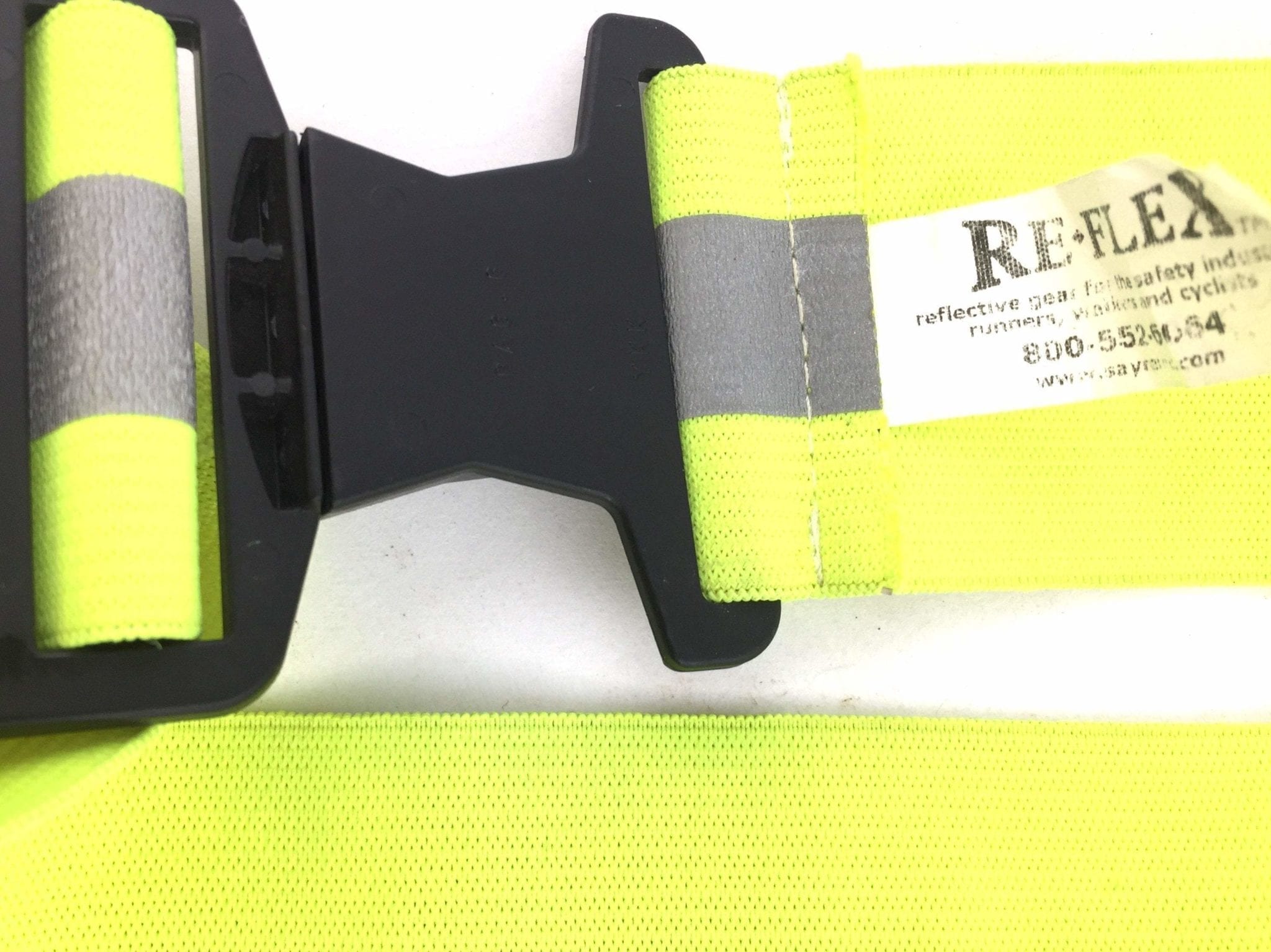 Yellow Reflective Elastic PT Belt with Buckle - Army Surplus Online
