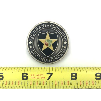 2nd Infantry Division, Second To None Coin