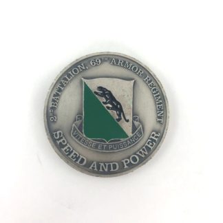2/69 Armor, Speed and Power Challenge Coin
