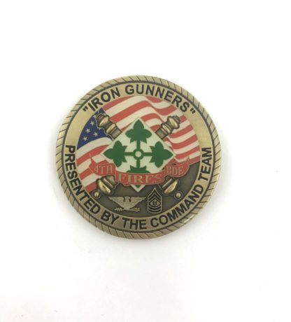 4th Fires Brigade, 4ID, Challenge Coin