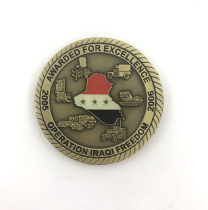 4th Fires Brigade, 4ID, Challenge Coin
