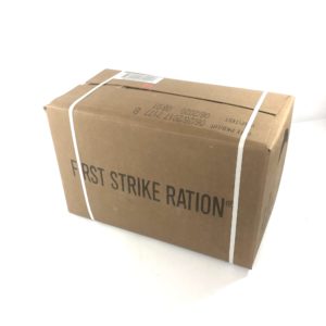 US Army First Strike Ration MRE Case