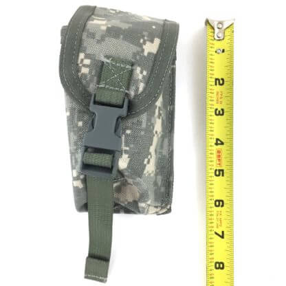 Military Flashbang Grenade Pouch, ACU - Height View